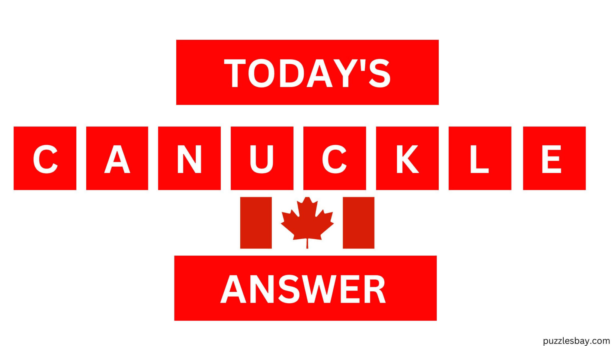 Today's Canuckle Answer & Hints : March 2, 2025 - Puzzlesbay