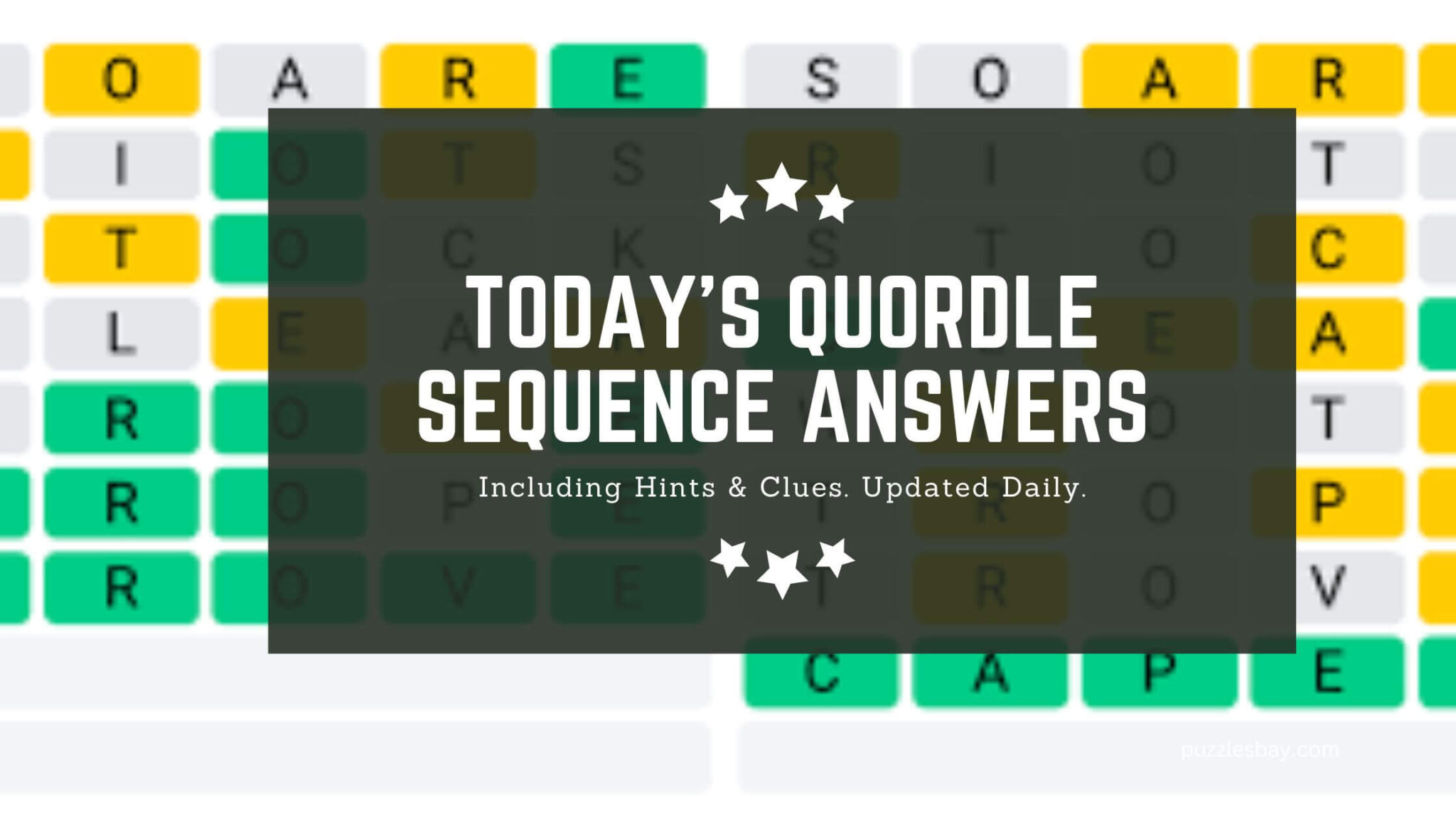 Quordle Daily Sequence Answers & Hints for Today – January 5, 2025 ...