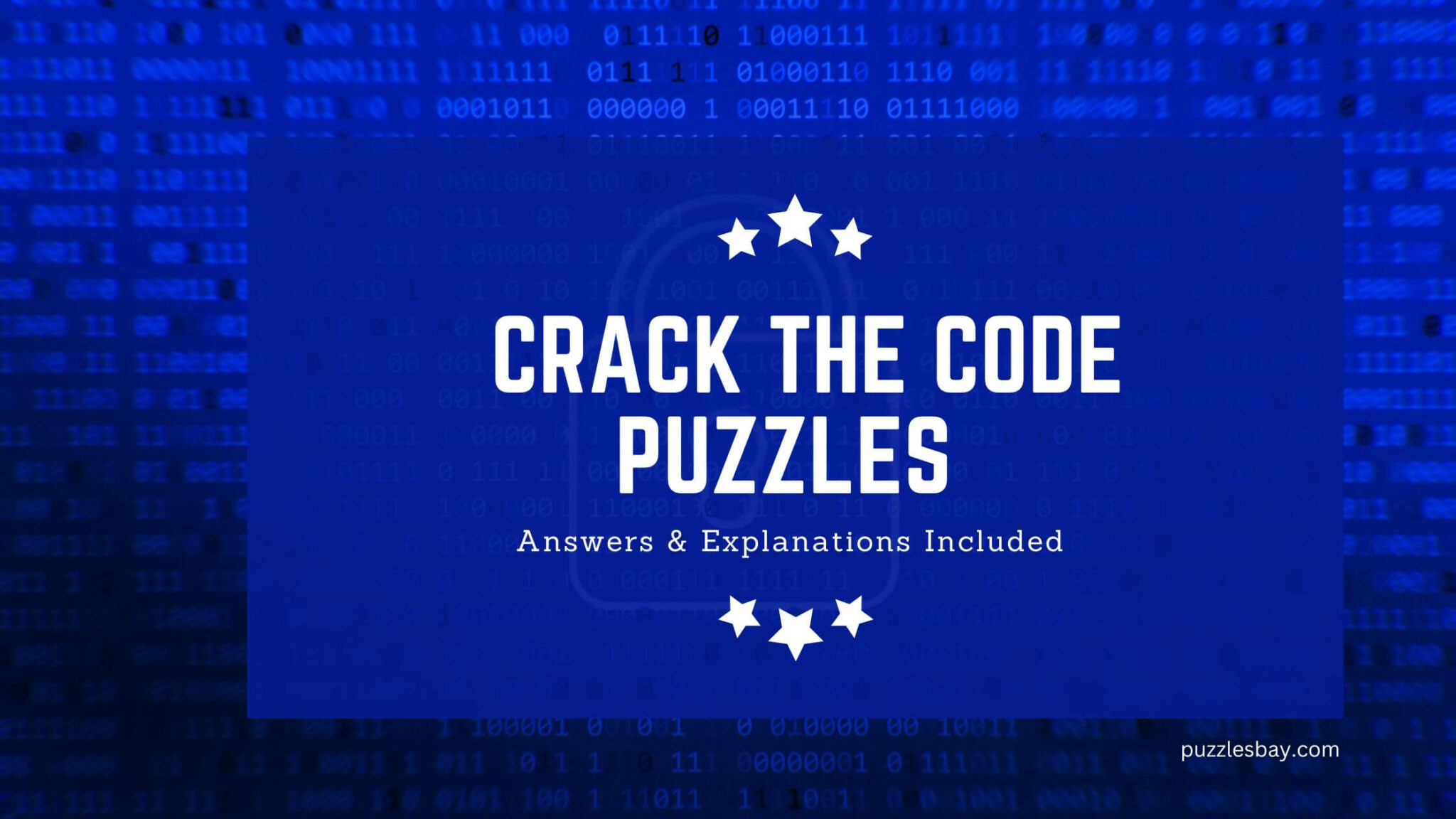 Crack the Code Puzzles - Puzzlesbay